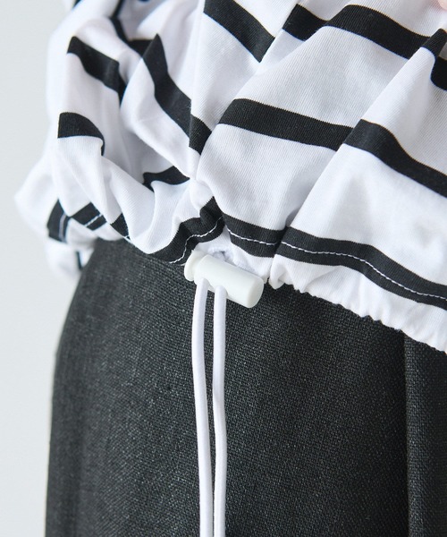 RIVE DROITE（リヴドロワ）の「フレンチドロストカットソー（Tシャツ/カットソー・レディース・ホワイト/ブラック/ネイビー・FREE）」の8枚目の写真