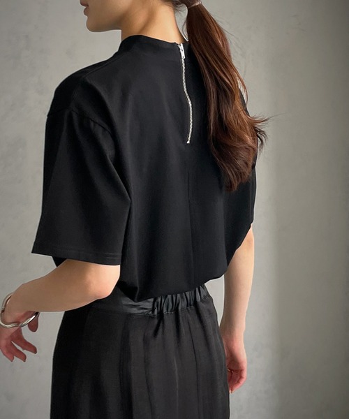 &g'aime(アンジェム)の「【&g’aime】アートプリントTシャツ(Tシャツ/カットソー・レディース・ホワイト/ブラック・FREE)」の21枚目の写真