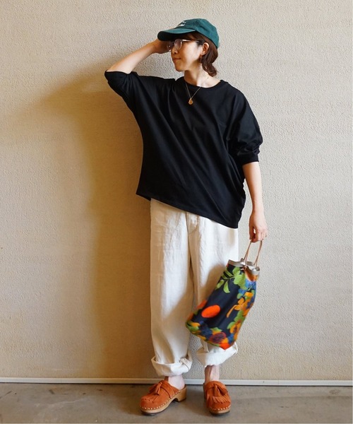 ジャーナルスタンダードラックス スワイジャージー ドルマンプルオーバー スワイジャージー ドルマンプルオーバー（Tシャツ／カットソー