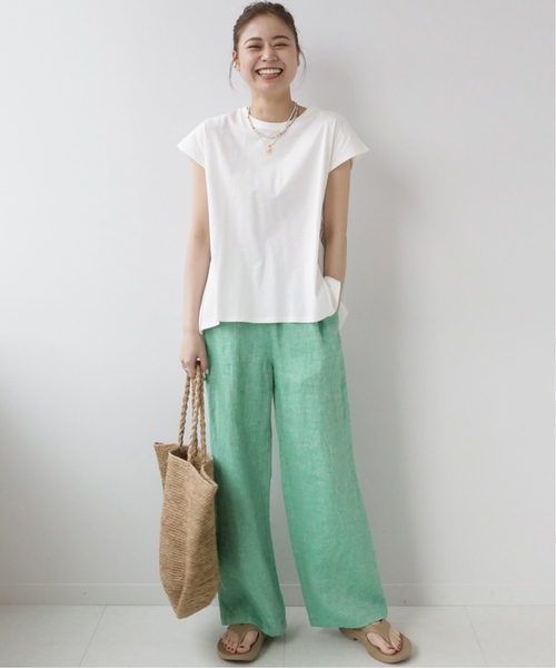 JOURNAL STANDARD relume(ジャーナルスタンダード レリューム)の「《追加》バックギャザープルオーバー(Tシャツ/カットソー・レディース・ホワイト/ブラック・FREE)」の10枚目の写真