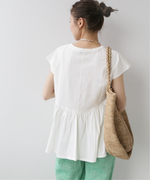 JOURNAL STANDARD relume(ジャーナルスタンダード レリューム)の「《追加》バックギャザープルオーバー(Tシャツ/カットソー・レディース・ホワイト/ブラック・FREE)」の16枚目の写真