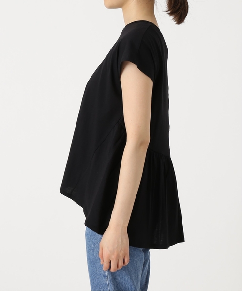 JOURNAL STANDARD relume(ジャーナルスタンダード レリューム)の「《追加》バックギャザープルオーバー(Tシャツ/カットソー・レディース・ホワイト/ブラック・FREE)」の18枚目の写真