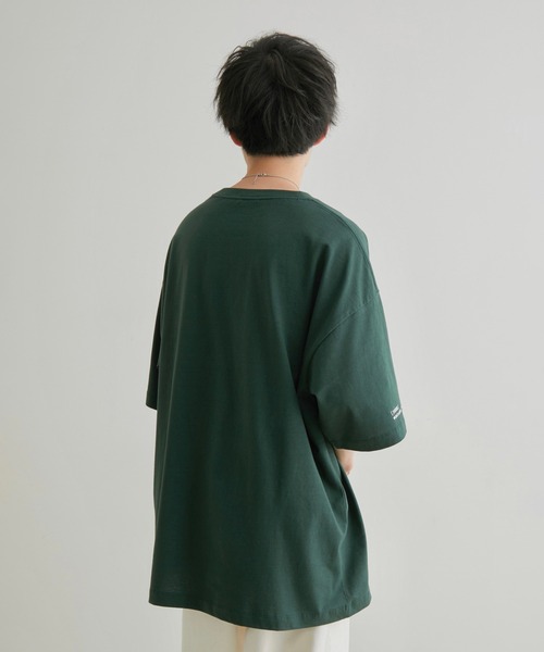 JUNRED（ジュンレッド）の「こめ×JUNRed オーバーサイズサイテイションズTee（Tシャツ/カットソー・メンズ・チャコールグレー/ダークグリーン/ホワイト・S/L/M）」の12枚目の写真