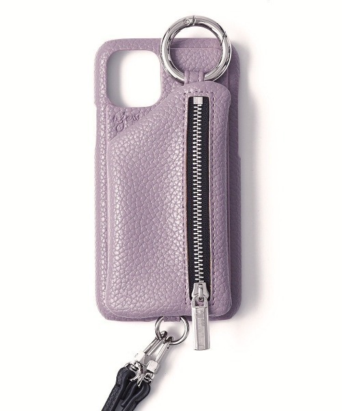 ajew（エジュー）の「ajew/エジュー/【ひも付き】 iPhone12Pro.12（スマホケース/カバー・レディース・ホワイト/ブラック/ベージュ/パープル/ブラウン/グレー/イエロー/ブルー/ピンクベージュ/ブラウン系その他/オリーブ/ブルー系その他3/ナチュラル・FREE/F）」の11枚目の写真