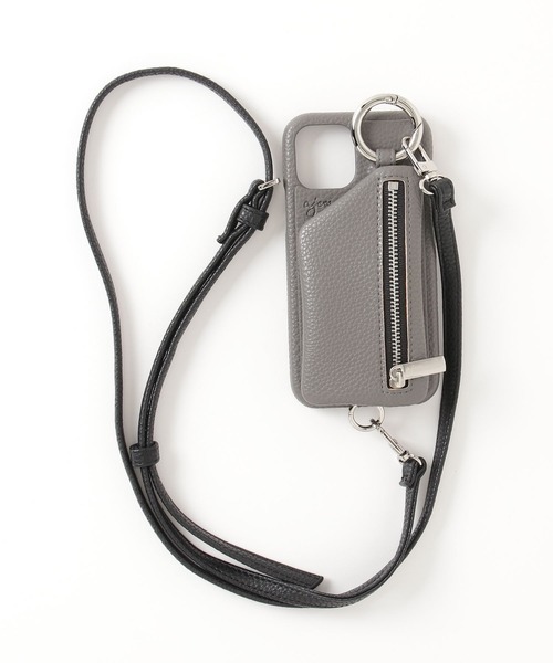 ajew（エジュー）の「ajew/エジュー/【ひも付き】 iPhone12Pro.12（スマホケース/カバー・レディース・ホワイト/ブラック/ベージュ/パープル/ブラウン/グレー/イエロー/ブルー/ピンクベージュ/ブラウン系その他/オリーブ/ブルー系その他3/ナチュラル・FREE/F）」の17枚目の写真