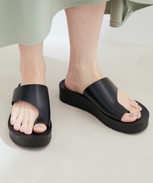 【軽量】厚底トングサンダル