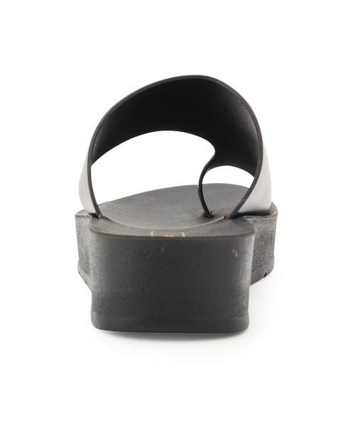 Juze（ジュゼ）の「【軽量】厚底トングサンダル（サンダル・レディース・ホワイト/ブラック・23.5cm/24.5cm/23.0cm/24.0cm）」の5枚目の写真