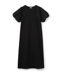 TOMORROWLAND  | コットンサッカーコンビ パフスリーブワンピース(ワンピース)