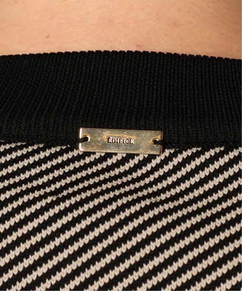 EDIFICE SELECT（エディフィスセレクト）の「スポンディッシュ リラックス モックネック ニット(ツイル)（ニット/セーター・メンズ・ベージュ/ネイビー/ブラウン/グレー/グリーン・SMALL/MEDIUM/LARGE）」の21枚目の写真