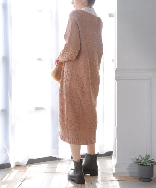 VIVIAN(ヴィヴィアン)の「厚底ステッチデザインサイドゴアショートブーツ(ブーツ・レディース・ブラック/ダークブラウン・LL/S/M/L)」の18枚目の写真