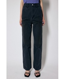 MOUSSY（マウジー）の「HW DOUBLE KNEE STRAIGHT（デニムパンツ）」