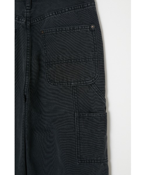 MOUSSY(マウジー)の「HW DOUBLE KNEE STRAIGHT(デニムパンツ・レディース・オフホワイト/ライトブラック・1/2/0)」の14枚目の写真