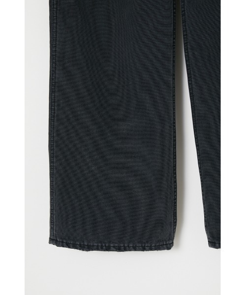 MOUSSY(マウジー)の「HW DOUBLE KNEE STRAIGHT(デニムパンツ・レディース・オフホワイト/ライトブラック・1/2/0)」の15枚目の写真