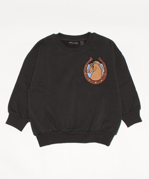 mini rodini / ワンポイント ホース トレーナー