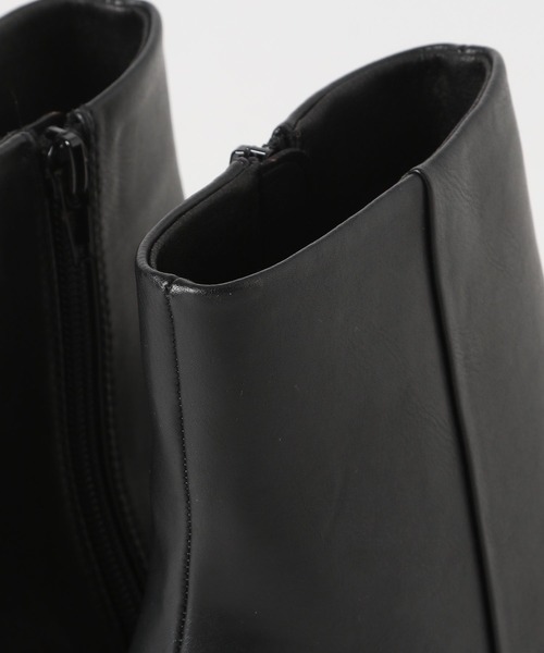 niko and...（ニコアンド）の「オリジナルブロックヒールブーツ（ブーツ・レディース・ブラック/アイボリー/ブラウン系その他・MEDIUM/SMALL/X-LARGE/LARGE）」の4枚目の写真