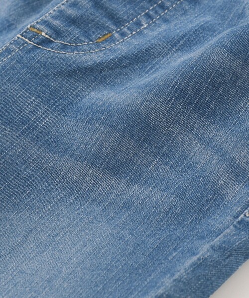 BRANSHES（ブランシェス）の「【プレミアムストレッチ】デニムロングパンツ（デニムパンツ・キッズ・サックスブルー/ネイビー/ブルー/グレー・100/110/130/160/140/150/90/120）」の13枚目の写真