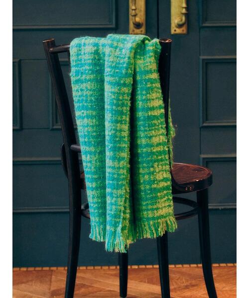 AMERICAN HOLIC（アメリカンホリック）の「ツイードフリンジストール（ストール/ショール・レディース・ブラック/ピンク/イエロー/グリーン・FREE）」の15枚目の写真