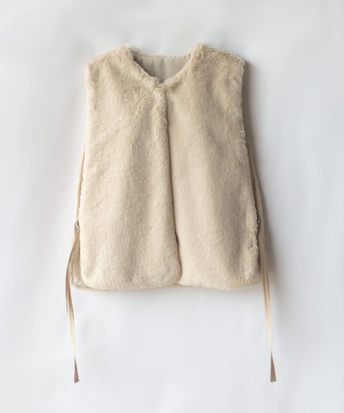 セール】※※【 8color 】スムースタッチサイドスリットフェイクファー