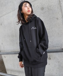 【別注】 【FILA】 アソート ロゴ 刺繍 ルーズシルエット 裏起毛 長袖 スウェット パーカー