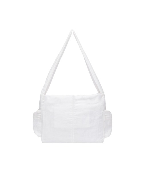 SCULPTOR（スカルプター）の「Slouchy Hobo Messenger Bag/スラッチ―ホボメッセンジャーバック（バックパック/リュック・レディース・グリーン系その他/アイボリー/ブラック・FREE）」の12枚目の写真