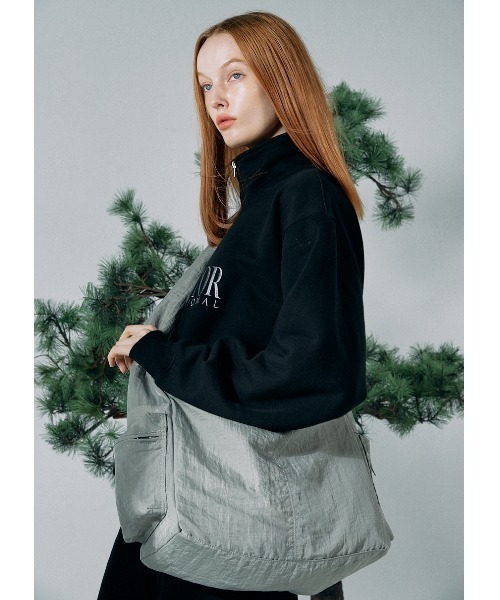 SCULPTOR（スカルプター）の「Slouchy Hobo Messenger Bag/スラッチ―ホボメッセンジャーバック（バックパック/リュック・レディース・グリーン系その他/アイボリー/ブラック・FREE）」の21枚目の写真