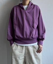 ショートフードプルオーバー