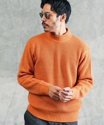 JIGGYS SHOP（ジギーズショップ）の「モックネック ワッフル畦編み ニット セーター（ニット/セーター）」