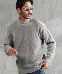 BRIEFING グレー モックネックセーター Mサイズ モックネックセーター｜グレー