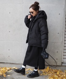 LAULEN（ローレン）の「Hooded down jacket/フードダウンコート