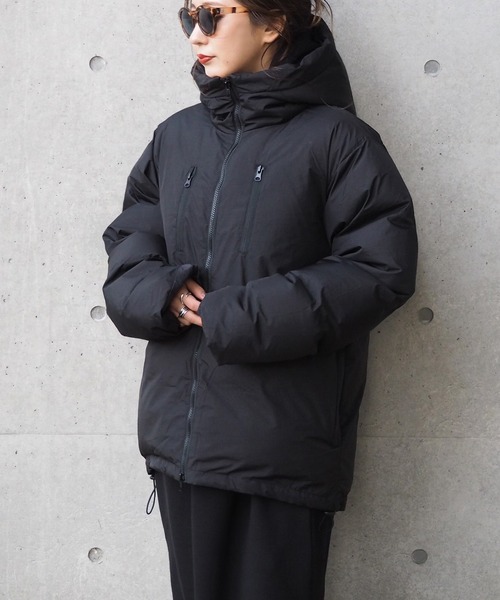 LAULEN（ローレン）の「Hooded down jacket/フードダウンコート（ダウンジャケット/コート・レディース・ブラウン/ブラック・FREE）」の8枚目の写真