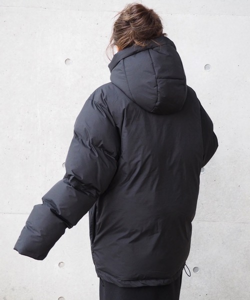 LAULEN（ローレン）の「Hooded down jacket/フードダウンコート（ダウンジャケット/コート・レディース・ブラウン/ブラック・FREE）」の13枚目の写真