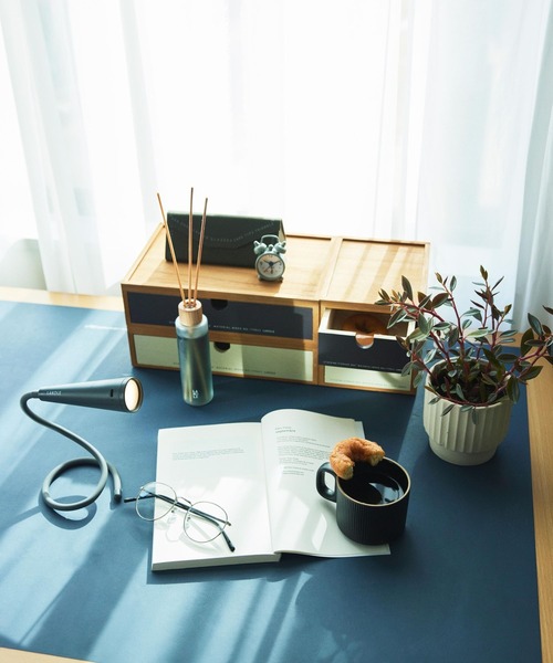 スタッキングウッドストレージボックス(L) / 162736（収納グッズ