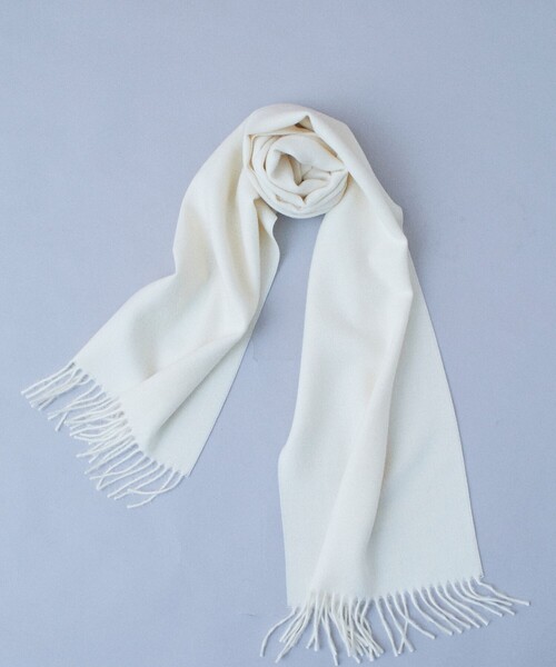 Firsthand（ファーストハンド）の「THE INOUE BROTHERS/ザイノウエブラザーズ Brushed Scarf（マフラー・メンズ・ブルー/ライトグレー/ブラック/オレンジ/ワインレッド/ネイビー/オフホワイト/パープル/ブラウン/オリーブ/グレー/キャメル・ONE SIZE）」の2枚目の写真