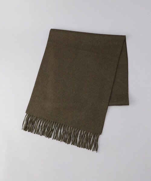 Firsthand（ファーストハンド）の「THE INOUE BROTHERS/ザイノウエブラザーズ Brushed Scarf（マフラー・メンズ・ブルー/ライトグレー/ブラック/オレンジ/ワインレッド/ネイビー/オフホワイト/パープル/ブラウン/オリーブ/グレー/キャメル・ONE SIZE）」の7枚目の写真