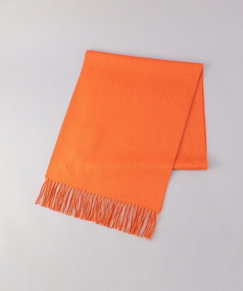 Firsthand（ファーストハンド）の「THE INOUE BROTHERS/ザイノウエブラザーズ Brushed Scarf（マフラー・メンズ・ブルー/ライトグレー/ブラック/オレンジ/ワインレッド/ネイビー/オフホワイト/パープル/ブラウン/オリーブ/グレー/キャメル・ONE SIZE）」の12枚目の写真