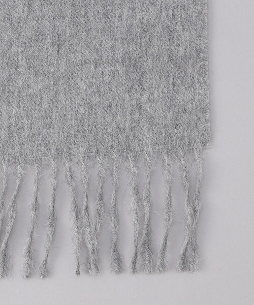 Firsthand（ファーストハンド）の「THE INOUE BROTHERS/ザイノウエブラザーズ Brushed Scarf（マフラー・メンズ・ブルー/ライトグレー/ブラック/オレンジ/ワインレッド/ネイビー/オフホワイト/パープル/ブラウン/オリーブ/グレー/キャメル・ONE SIZE）」の15枚目の写真