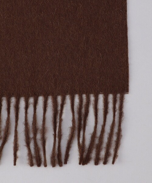 Firsthand（ファーストハンド）の「THE INOUE BROTHERS/ザイノウエブラザーズ Brushed Scarf（マフラー・メンズ・ブルー/ライトグレー/ブラック/オレンジ/ワインレッド/ネイビー/オフホワイト/パープル/ブラウン/オリーブ/グレー/キャメル・ONE SIZE）」の19枚目の写真