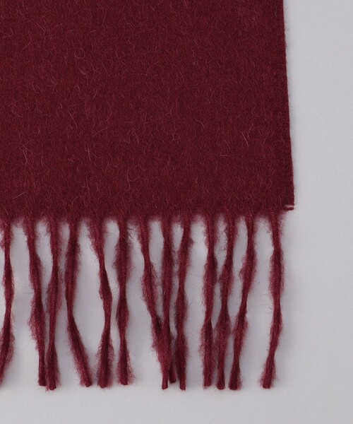 Firsthand（ファーストハンド）の「THE INOUE BROTHERS/ザイノウエブラザーズ Brushed Scarf（マフラー・メンズ・ブルー/ライトグレー/ブラック/オレンジ/ワインレッド/ネイビー/オフホワイト/パープル/ブラウン/オリーブ/グレー/キャメル・ONE SIZE）」の20枚目の写真