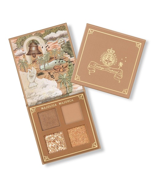 MAJOLICA MAJORCA（マジョリカマジョルカ）の「マジョリカ マジョルカ　シャドーフラッシュ（アイシャドウ・レディース・OR701　ダスティオレンジ　（木漏れ日ダンス）/BR202　キャメルブラウン　（雨粒リズム）/BE703　ココアベージュ　（稲妻スイッチ）/PK304　ミスティピンク　（茜雲ワルツ）/PK753　モーヴベージュ　（雨のちスキップ）/BR251　ヴィンテージカーキ　（そよ風オアシス）/RD352　ブリックブラウン　（雲間のバランス）/BE222　ライトベージュ（陽だまりコースター）/PK221　ペールピンク　（蜃気楼カルーセル）・ﾌﾘ-）」の2枚目の写真