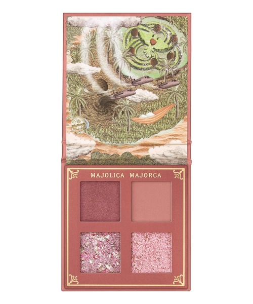 MAJOLICA MAJORCA（マジョリカマジョルカ）の「マジョリカ マジョルカ　シャドーフラッシュ（アイシャドウ・レディース・OR701　ダスティオレンジ　（木漏れ日ダンス）/BR202　キャメルブラウン　（雨粒リズム）/BE703　ココアベージュ　（稲妻スイッチ）/PK304　ミスティピンク　（茜雲ワルツ）/PK753　モーヴベージュ　（雨のちスキップ）/BR251　ヴィンテージカーキ　（そよ風オアシス）/RD352　ブリックブラウン　（雲間のバランス）/BE222　ライトベージュ（陽だまりコースター）/PK221　ペールピンク　（蜃気楼カルーセル）・ﾌﾘ-）」の13枚目の写真