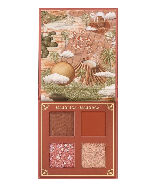 MAJOLICA MAJORCA（マジョリカマジョルカ）の「マジョリカ マジョルカ　シャドーフラッシュ（アイシャドウ・レディース・OR701　ダスティオレンジ　（木漏れ日ダンス）/BR202　キャメルブラウン　（雨粒リズム）/BE703　ココアベージュ　（稲妻スイッチ）/PK304　ミスティピンク　（茜雲ワルツ）/PK753　モーヴベージュ　（雨のちスキップ）/BR251　ヴィンテージカーキ　（そよ風オアシス）/RD352　ブリックブラウン　（雲間のバランス）/BE222　ライトベージュ（陽だまりコースター）/PK221　ペールピンク　（蜃気楼カルーセル）・ﾌﾘ-）」の15枚目の写真
