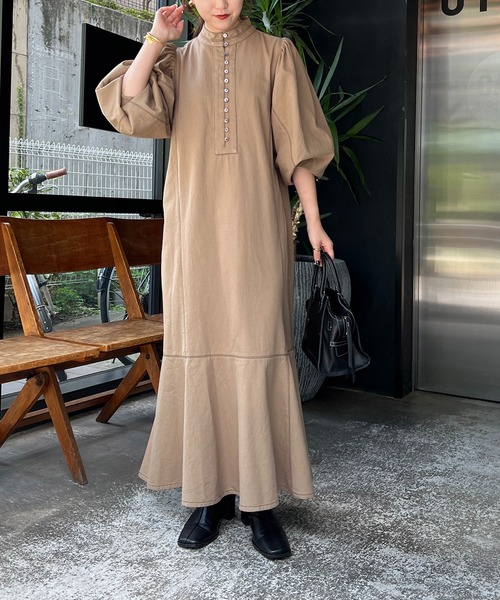 マーレット パラディス ワンピース ベージュ 高級綿 日本限定】PARADIS