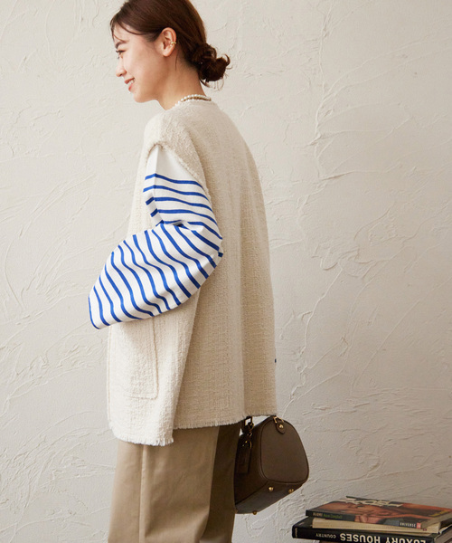 《追加》ArtSalonツイードベスト