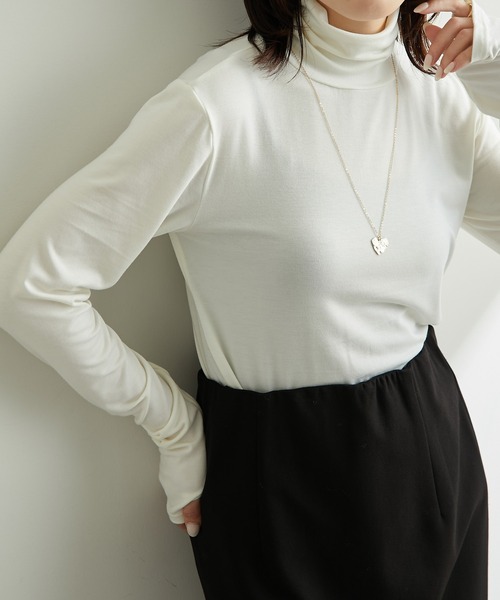 PAPILLONNER(パピヨネ)の「ハートモチーフネックレス/PAPILLONNER/パピヨ(ネックレス・レディース・シルバー/ゴールド・FREE)」の5枚目の写真