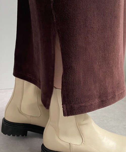 CAPRICIEUX LE'MAGE（カプリシューレマージュ）の「〈AgAwd/アガウド〉ベロアホックワンピース（ワンピース・レディース・ブラウン/ブラック・FREE）」の14枚目の写真