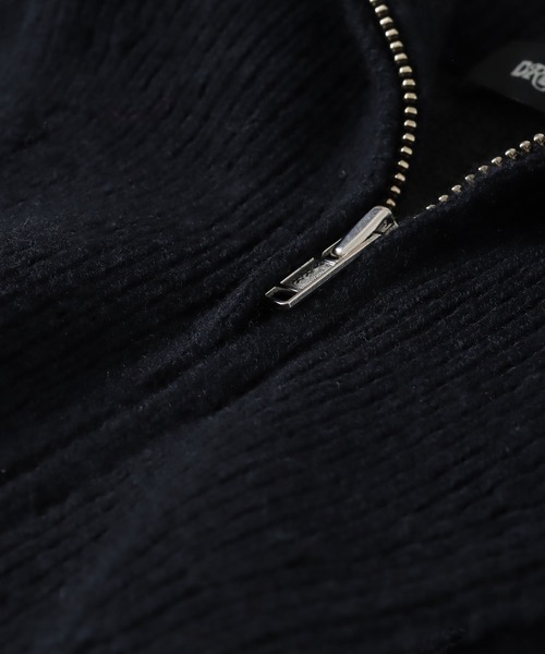 DRESSLAVE（ドレスレイブ）の「wool doubleface half zip pull(ウール