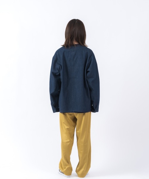 BIG MAC(ビッグマック)の「【 BIGMAC / ビッグマック 】エンジニア ジャケット ENGINEER JACKET INS BIG134 22FW(ノーカラージャケット・メンズ・インディゴブルー/オリーブドラブ・40/38)」の15枚目の写真