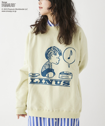 PEANUTS | 【PEANUTS×SPORTS WEAR by relume】別注 プリントクルーネックスウェット(スウェット)