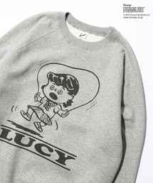 【PEANUTS×SPORTS WEAR by relume】別注 プリントクルーネックスウェット
