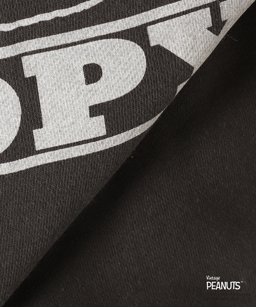 PEANUTS（ピーナッツ）の「【PEANUTS×SPORTS WEAR by relume】別注 プリントクルーネックスウェット（スウェット・メンズ・イエロー/アイボリー/グリーン系その他/チャコールグレー/ブラック・LARGE/MEDIUM/X-LARGE）」の8枚目の写真